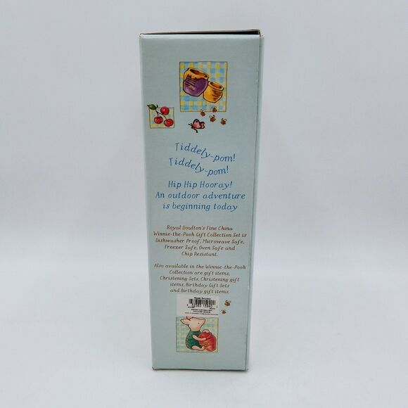 Royal Doulton Winnie the Pooh Gift Collection Toddler 3PC Dish Set Ceramic - Picture 6 of 8